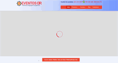 Desktop Screenshot of eventosdr.com